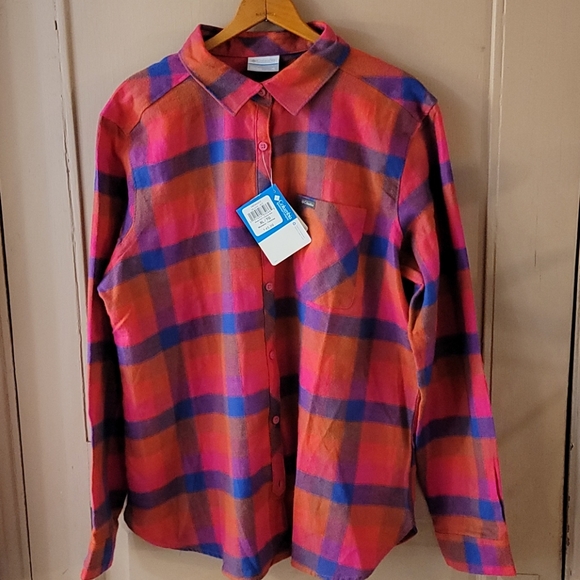 Columbia Other - NWT Columbia Flannel Button Down Sz XL 100% Cotton